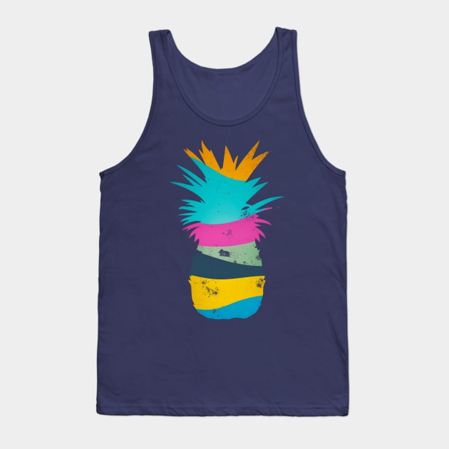 Sliced Ananas Tank Top by Jirka Svetlik